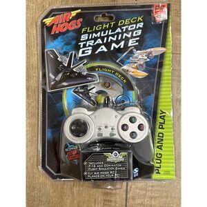 Air Hogs Flight Deck Simulator Training Game PC USB Controller Intermediate